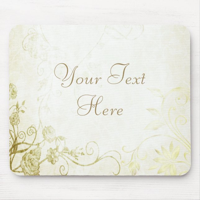 Elegant Gold Mousepad (Vorne)