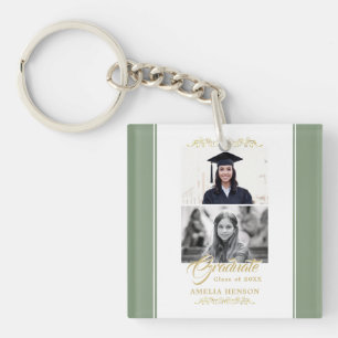 Elégant Gold Ornament Graduation Party 2 Photo