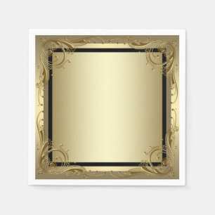 Elegant Gold Serviette