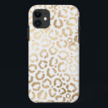 Elegant Gold White Leopard Cheetah Animal Print Case-Mate iPhone Hülle<br><div class="desc">Dieses elegante und schicke Tierbild eignet sich perfekt für die stilvolle und trendige Mode. Es verfügt über ein handgezeichnet Imitat bedruckt Goldfolien Gepard-Leopardenmuster auf einem einfachen weißen Hintergrund. Die durch Anklicken der Optionen geändert werden können. Es ist ein luxuriöses und stilvolles Safari-Design. ***WICHTIGE HINWEIS FÜR DESIGN: Für individuelle Designanfragen, wie...</div>