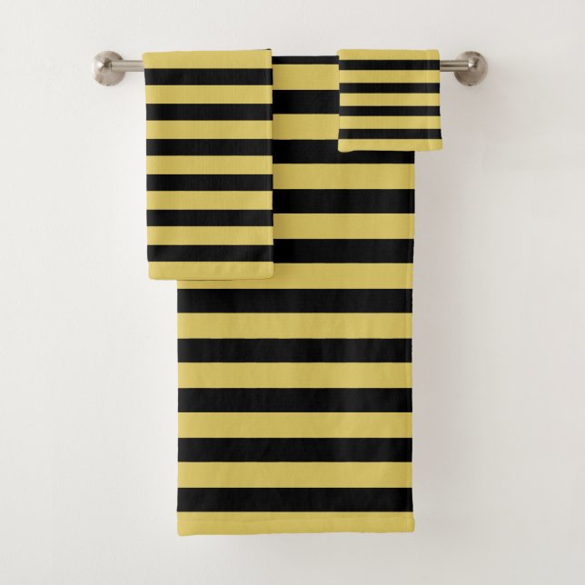 Elégant Golden & Black Striped (En situation)