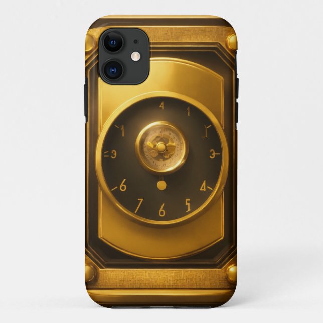 Elegant Golden Icon iPhone Case: CFG Scale 18 Case-Mate iPhone Hülle (Rückseite)