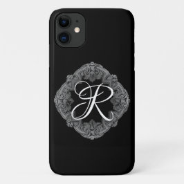 Elegant Goth Initial Case-Mate iPhone 14 Hülle