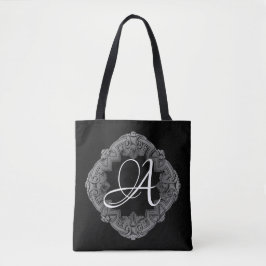 Elegant Goth Initial Tasche