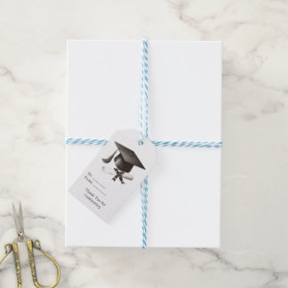 Elegant Graduation Gift Tag Geschenkanhänger