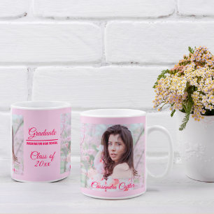 Élégant Gradué Custom Photo Mug