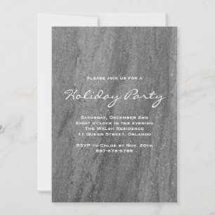 Elégant Granite Fête Invitation