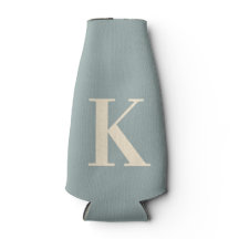 Elegant Gray &White Monogram