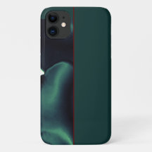 Elegant Green Floral iPhone Case
