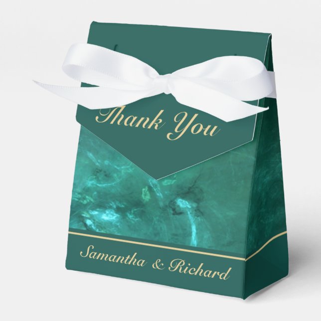 Elegant Green Geschenkschachtel (Vorderseite)