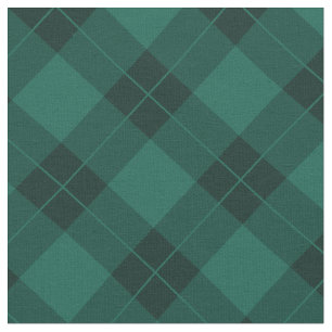 Elegant Green Kariert   Stoff