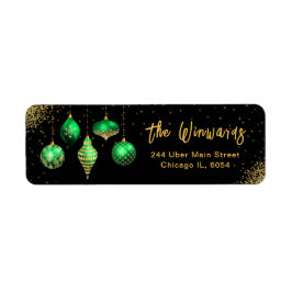 Elegant Green Ornament Christmas