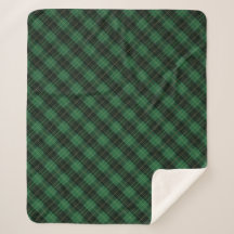 Elegant Green Plaid Christmas