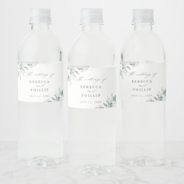 Elegant Greenery Eucalyptus Watercolor Wedding