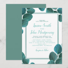 Elegant Greenery | Eukalyptus-Blätter Hochzeiten