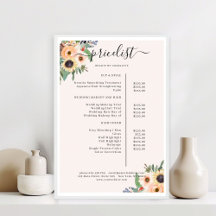 Elegant Greenery Floral Salon