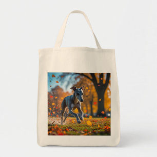 Elegant Greyhound Grocery Tasche