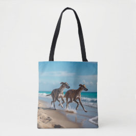 Elegant Greyhound Shoulder Tasche