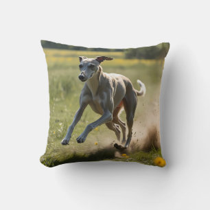 Elegant Greyhound Throw Kissen