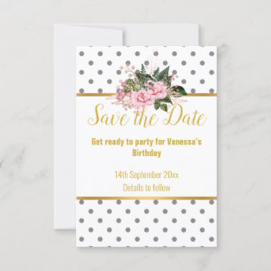 ELEGANT GRÜN WEISS SCHWARZER PUNKT ANTWORT RSVP-KA