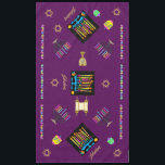 Elegant Hanukkah Chanukah Tablecover Tischdecke<br><div class="desc">Ich Liebe dies und wird es in meinem Urlaub - Kategorie - Hanukkah - Chanukah Sektion posten. Wählen Sie Ihre Größe und genießen Sie. Danke, dass du bei mir für all deine Bedürfnisse und besondere Anlass bist. Ich fühle mich geehrt. Sharon Rhea Ford (www.zazzle.com/sharonrhea*) ... und ich habe mehrere passende...</div>