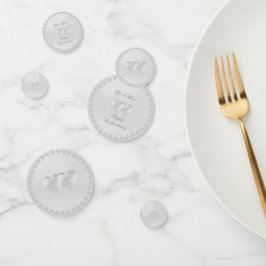 Elegant Happy Anniversary Konfetti