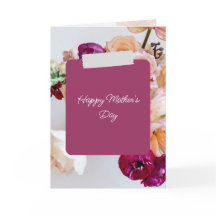 Elegant Happy Mother Day Card