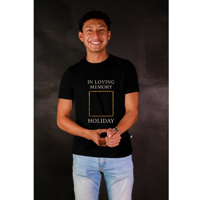 Elegant Heavenly Holiday Memorial Tribute – Person T-Shirt (Von Creator hochgeladen)