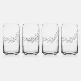 Elegant Holiday Cheer Dosenglas