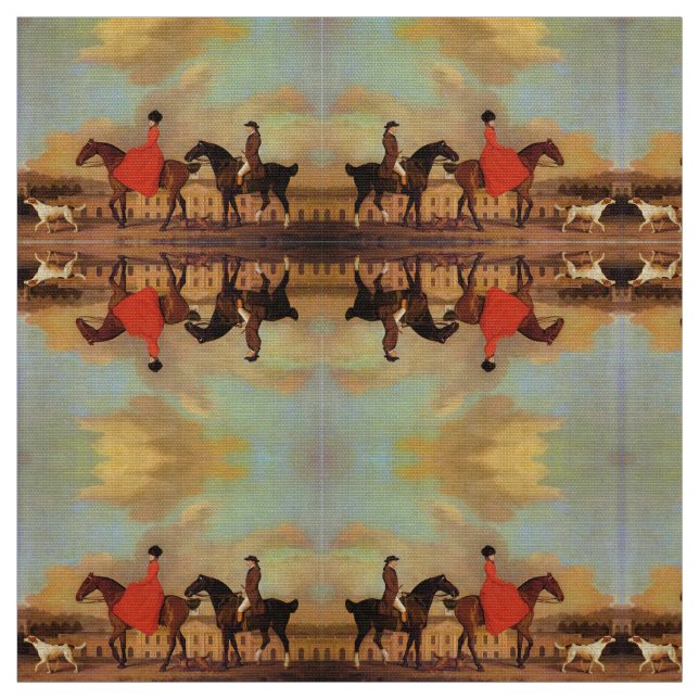 ELEGANT HORSE RIING STOFF (Muster)