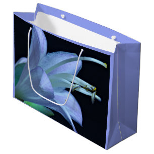 Elegant Hosta Blume, Lilac Blue All-Occasion Große Geschenktüte