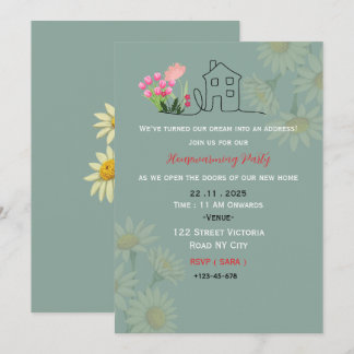 Elegant Housewarming Party Invitation
