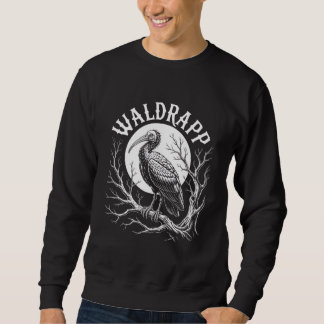 Elegant Ibis – Monochrome Wildlife - vom Aussterbe Sweatshirt