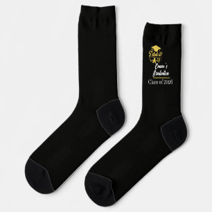 Elegant ich hab's geschafft Abschlussfeier Socken