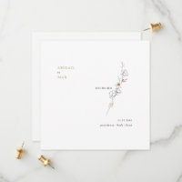 Elegant im Simplicity Carmel Square Save the Date