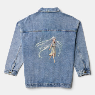 Elegant in Anime Women's Denim Jacket Jeansjacke
