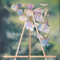 Elegant Iris Floral Wedding