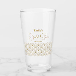 Elegant Japanese Bridal Shower Glas