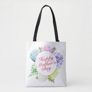 Elégant Joyeux Sac fourre-tout de cadre floral Fêt