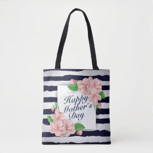 Elégant Joyeux Sac fourre-tout de cadre floral Fêt