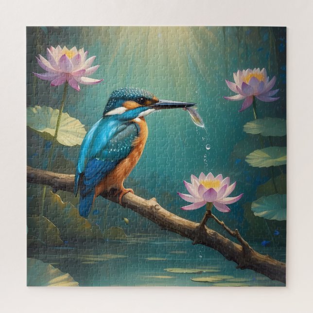 Elegant Kingfisher Bird (Vertikal)