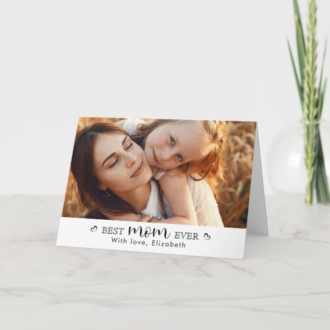 Elegant kreieren Sie Ihren Muttertag Karte (Vorderseite)