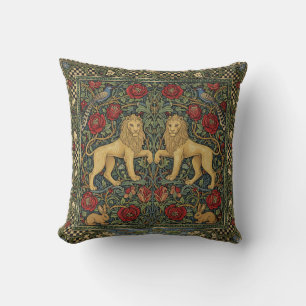 Elegant Künstlerisch im Stil von William Morris Sc Kissen
