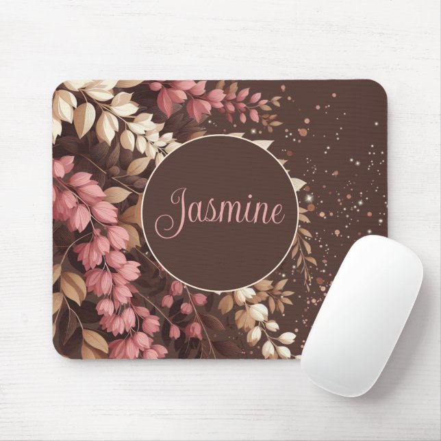Elegant Laburnum Cascade Mousepad (Mit Mouse)