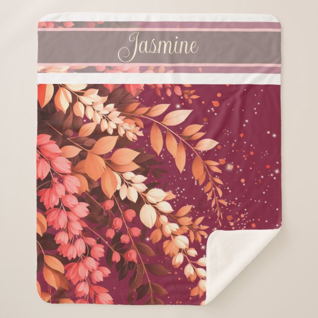 Elegant Laburnum Cascade Sherpadecke (Vorderseite)