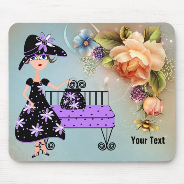Elegant Lady Mousepad (Vorne)