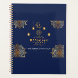 Elegant Lantern Glow Ramadan Greeting  Planer