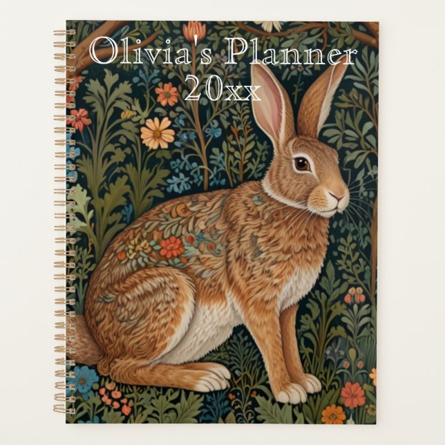 Élégant lapin boho brun (Devant)
