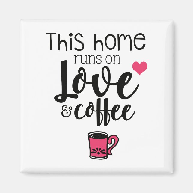 Elegant läuft dieses Zuhause auf Liebe-und Magnet (Vorne)