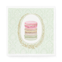 Elegant Laurel Wreath mit Pastel Macarons